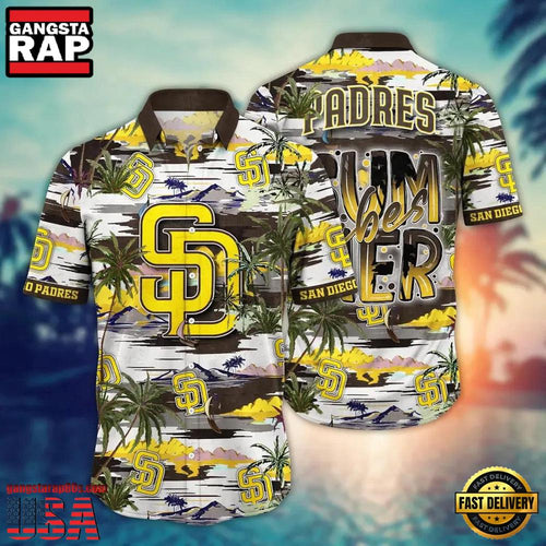 MLB San Diego Padres Island Vibes Aloha Hawaiian Shirt