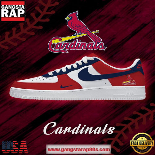 MLB St. Louis Cardinals Baseball AF1 Shoes Running Sneakers