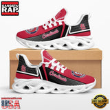 MLB St Louis Cardinals #1 Fan M Soul Shoes Limited Edition Running Sneakers