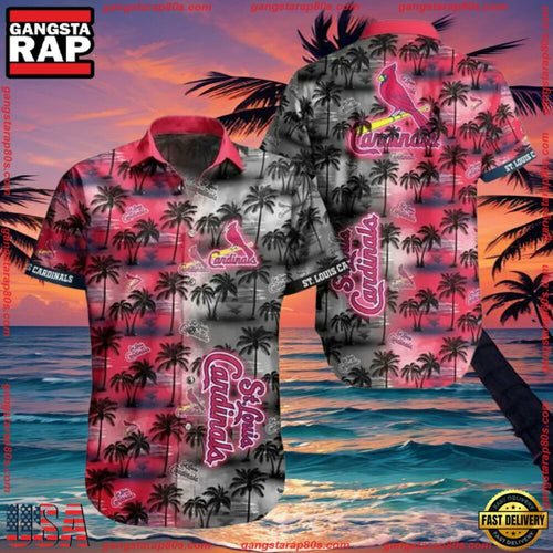 MLB St. Louis Cardinals Aloha Hawaiian Shirt