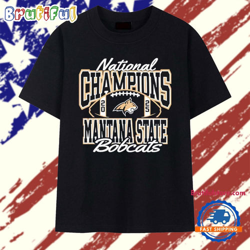 Montana State Bobcats National Champs 2025 T Shirt