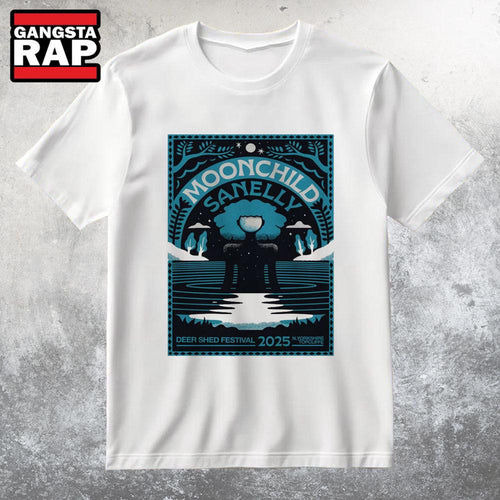 Moonchild Sanelly Deer Shed 7-26 2025 In Topcliffe YO7 Poster Deer Shed Festival 2025 T Shirt