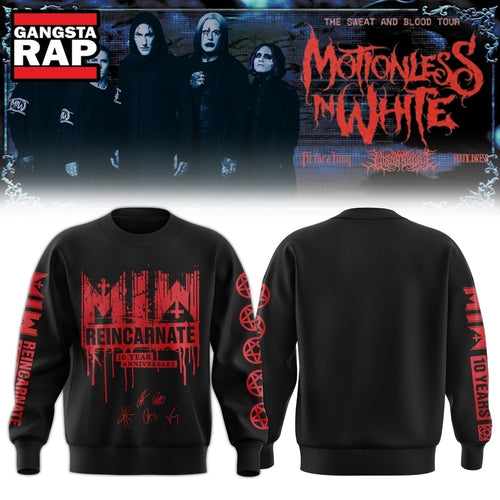 Motionless In White Signed Decades 2026 Sweatshirt , Music Trending 3D Shirt