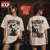 Motley Crue Rock Snoopy Vintage Girls Girls Girls 3D Shirt , Music Trend Shirt