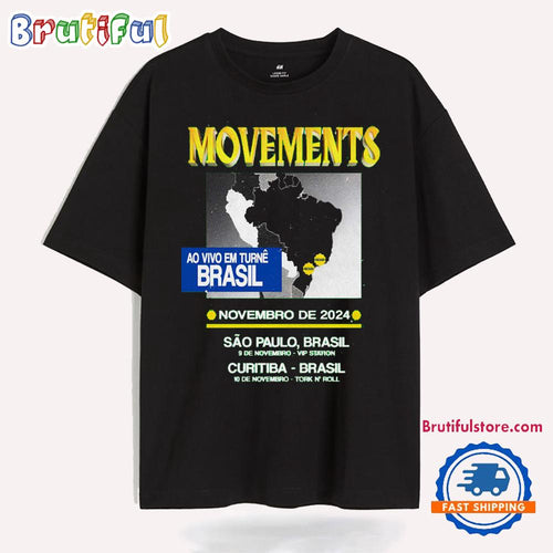 Movement Brazil Fall Tour Nov 9-10 2024 T Shirt