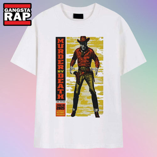 Murder By Death Saint Andrew’s Hall Detroit, MI June 20 2025 Tour T Shirt