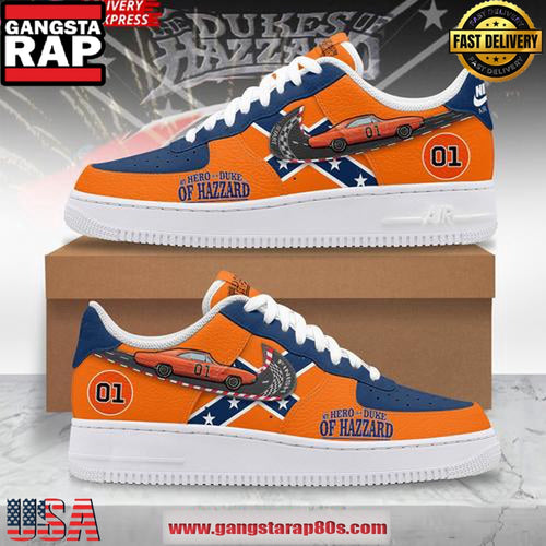 My Hero is a Duke of Hazzard Limited Air Force 1 Sneakers Shoes