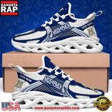 Navy Midshipmen Personalized Clunky Sneaker Max Soul Shoes