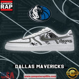 NBA Dallas Basketball New 2026 Version Air Force 1 Sneakers Shoes