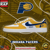NBA Indiana Basketball Air Force 1 Sneakers Shoes