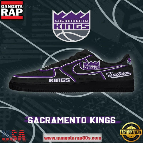 NBA Sacramento Basketball Limited Edition 2026 Version Air Force 1 Sneakers Shoes