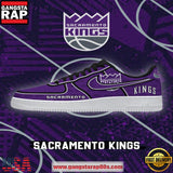 NBA Sacramento Basketball Limited Style New 2026 Version Air Force 1 Sneakers Shoes
