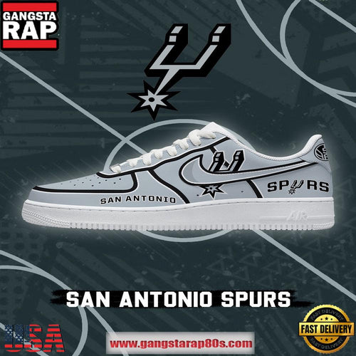 NBA San Antonio Basketball Limited Style New 2026 Version Air Force 1 Sneakers Shoes