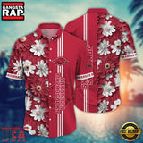 NCAA Arkansas Razorbacks Flower Style Hot Summer Aloha Hawaiian Shirt
