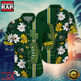 NCAA Baylor Bears Flower Style Hot Summer Aloha Hawaiian Shirt