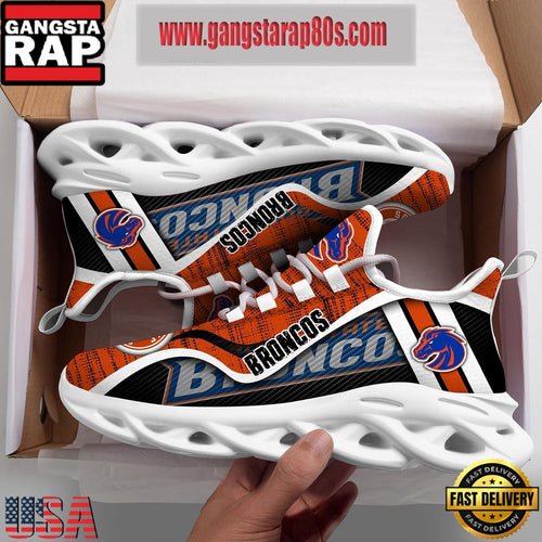 NCAA Boise State Broncos New Design Max Soul Shoes Running Sneakers