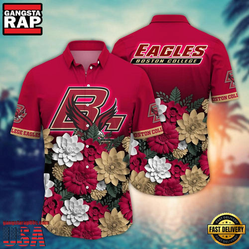 NCAA Boston College Eagles Hot Summer Aloha Hawaiian Shirt Hawaiian Shirt