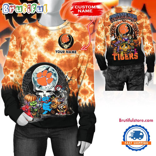 NCAA Clemson Tigers Special Football Halloween Limited New Sweatshirt, Hoodie, T Shirt