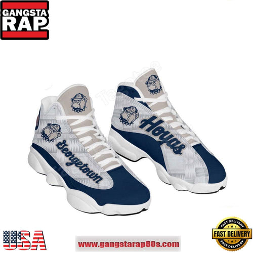 NCAA Georgetown Hoyas Logo Air Jordan 13 Shoes Running Sneakers