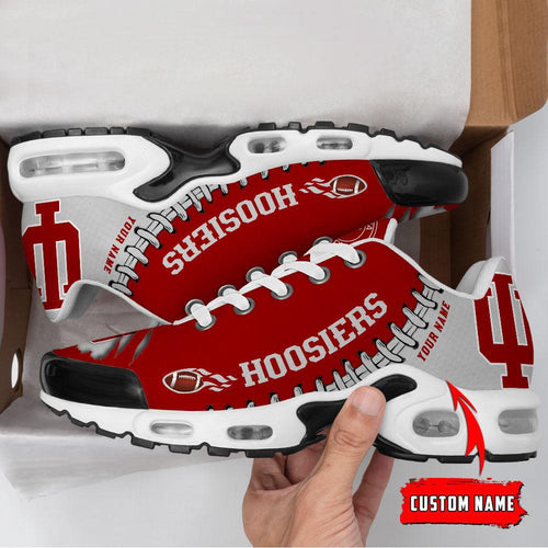 NCAA Indiana Hoosiers Football Custom New Design Air Max Plus Shoes Running Sneakers