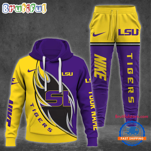 NCAA LSU Tigers Special Sport Team Design Hoodie And Pants