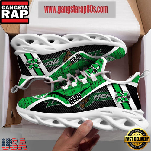 NCAA Marshall Thundering Herd New Design Max Soul Shoes Running Sneakers