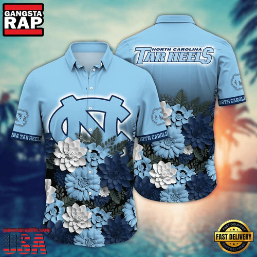 NCAA North Carolina Tar Heels Hot Summer Aloha Hawaiian Shirt Hawaiian Shirt