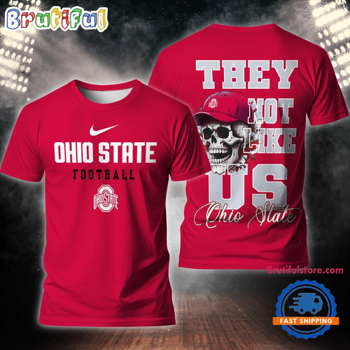 NCAA Ohio State Buckeyes They Not Like Us 3D T Shirt
