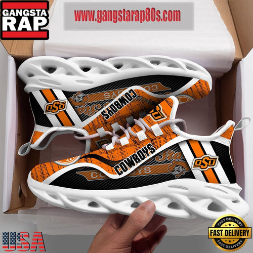 NCAA Oklahoma State Cowboys New Design Max Soul Shoes Running Sneakers