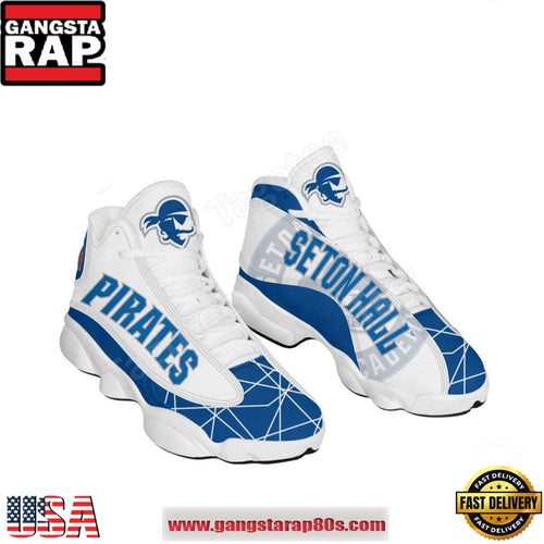 NCAA Seton Hall Pirates Logo Air Jordan 13 Shoes Running Sneakers