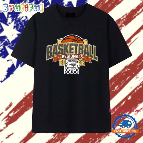 NCHSAA Basketball Regionals 2026 logo T Shirt