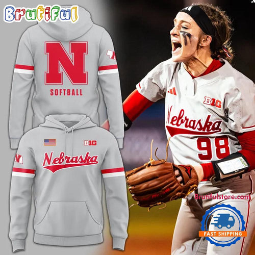 Nebraska Cornhuskers Softball 2025 Special New Hoodie
