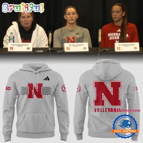 Nebraska Cornhuskers Volleyball 2025 Champions Limited Edition Hoodie Shirt