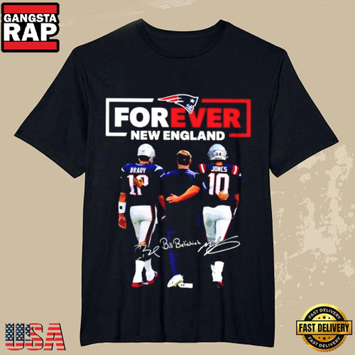 New England Patriots Brady and Jones Forever Signature T-Shirt
