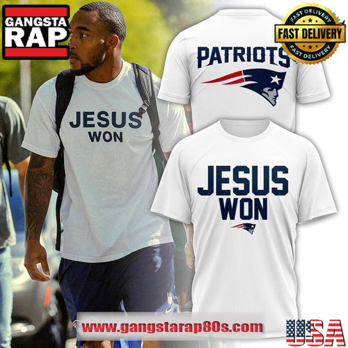 New England Patriots Jesus Won Limited Edition 3D Shirt