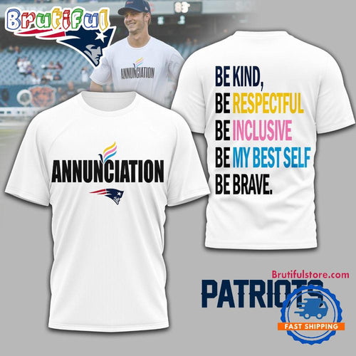 New England Patriots NFL Annunciation 2025 Unisex 3D Shirt