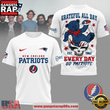 New England Patriots NFL x Grateful Dead All Day Vintage T-Shirt