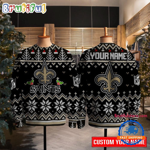 New Orleans Saints NFL Special Edition New Ugly Christmas Sweater