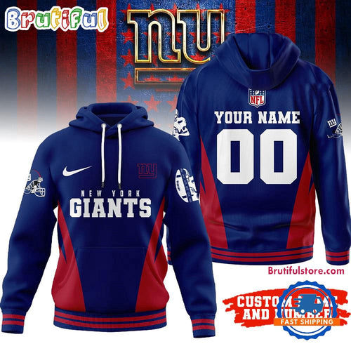 New York Giants NFL Personalized Fan Limited Edition Hoodie Shirt
