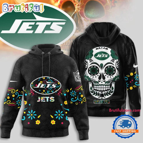 New York Jets NFL Dia de los Muertos Limited Editions Hoodie Shirt