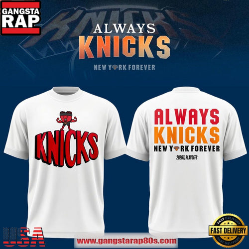 New York Knicks 2026 Playoffs Strong Hart 3D Shirt
