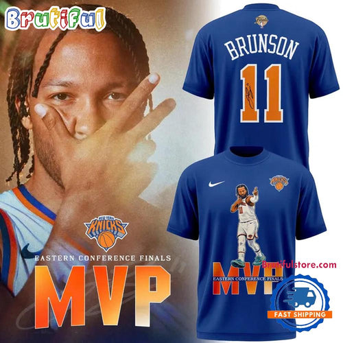 New York Knicks Jalen Brunson MPV Signatures 2026 T Shirt
