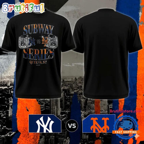 New York Mets 2026 Subway Series Queens T Shirt