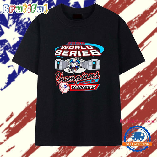 New York Yankees 2000 World Series Champions Subway Series T Shirt