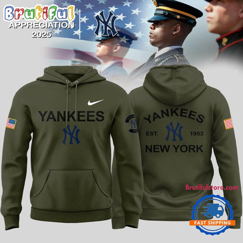 New York Yankees 2025 Military Appreciation Limited Edition Hoodie