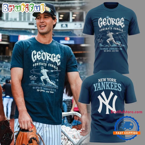 New York Yankees George Of The Concrete Jungle T Shirt