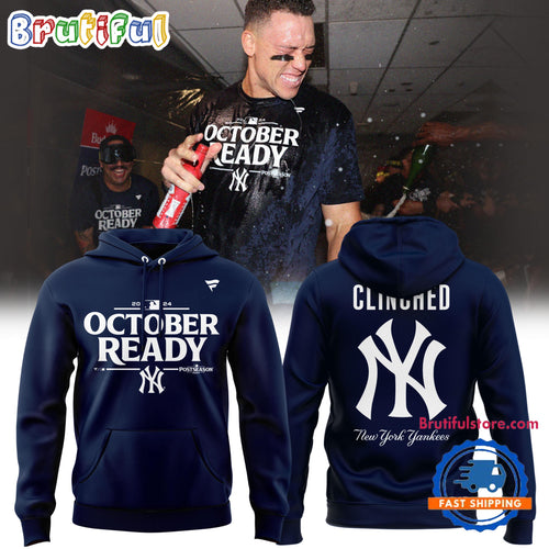 New York Yankees OCTOBER READY Hoodie Shirt