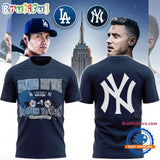 New York Yankees x Dodgers 2026 Yankees Stadium Clash T Shirt
