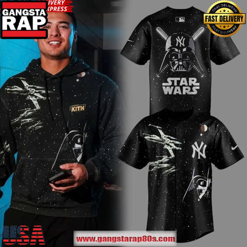 New York Yankees x Star Wars Night 2025 Custom Baseball Jersey Shirt