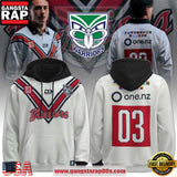 New Zealand Warriors 03 Fauxback 2026 Unisex Hoodie